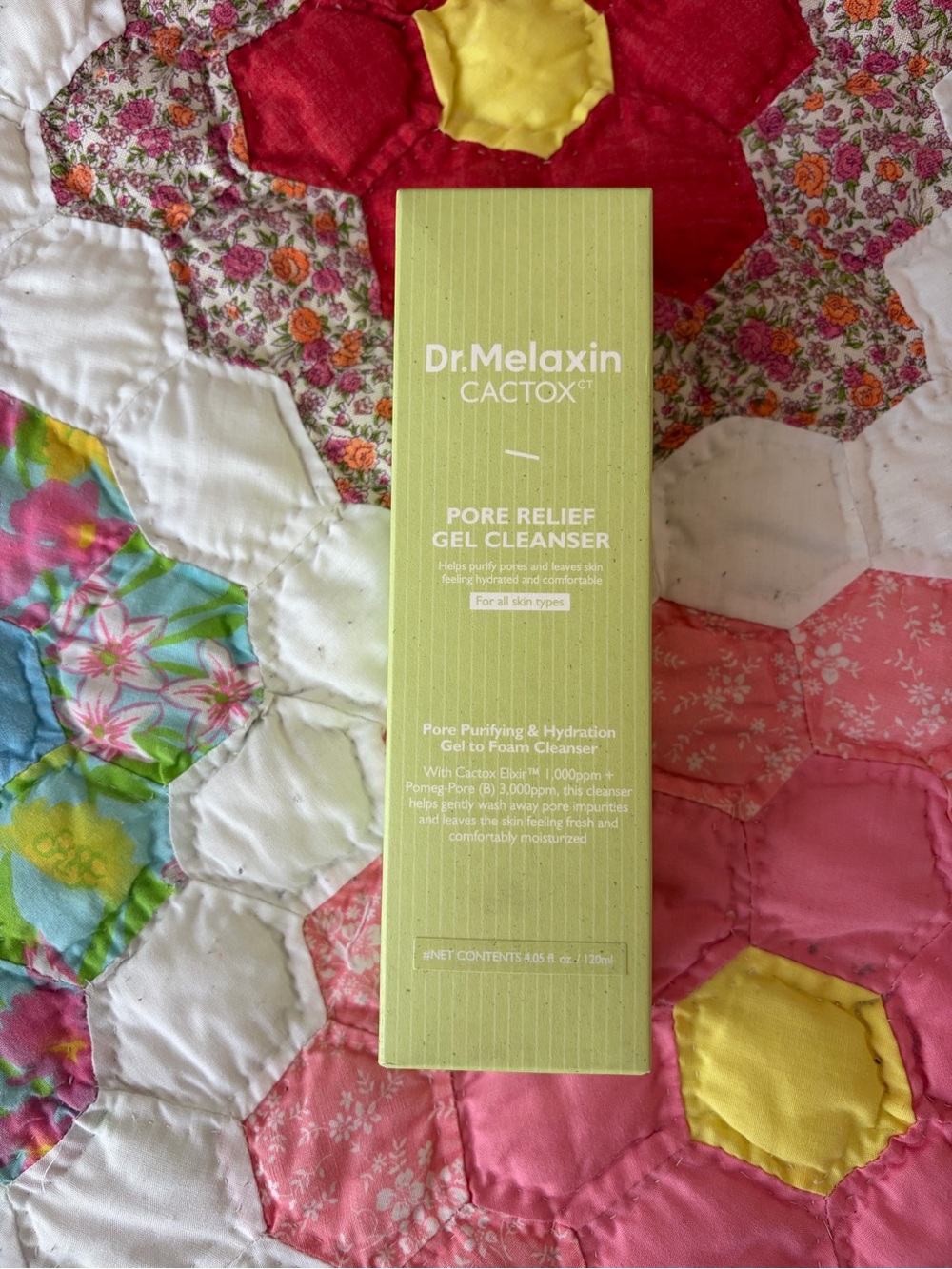 Cactox Pore Relief Gel Cleanser -New